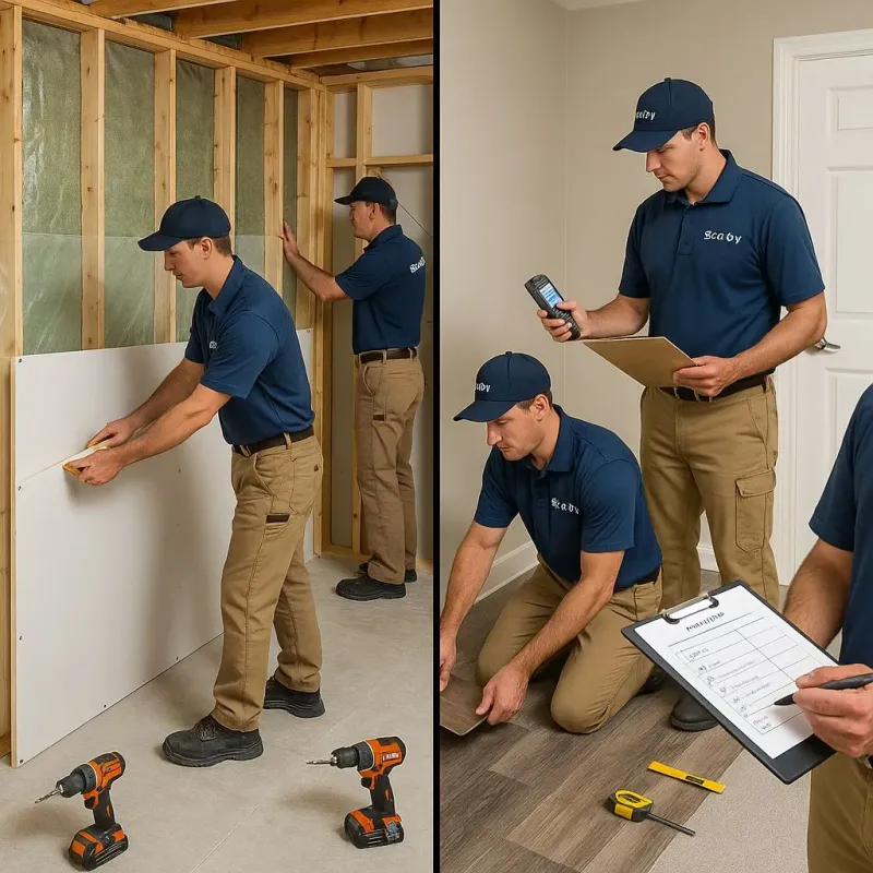 Repairs and Reconstruction process in Oakwood Hills, IL